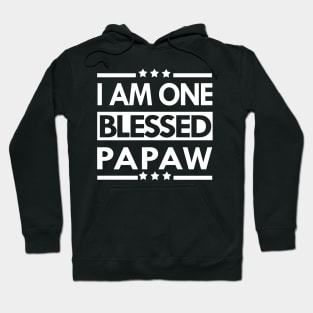 I Am One Blessed Papaw Gift for Grandpa, Papa, Papaw Hoodie